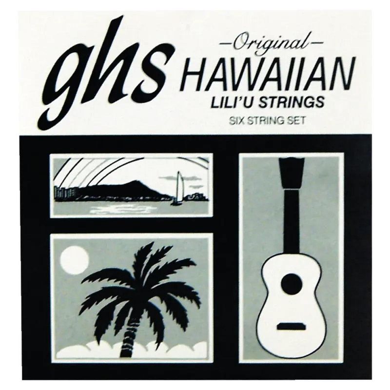GHS H-L6 Lili'u Strengesett for 6-strengs ukulele