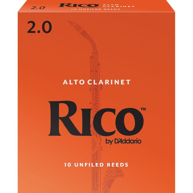 Hovedbilde Rico RDA1020 fliser for Alt-klarinett 2, 10 stk