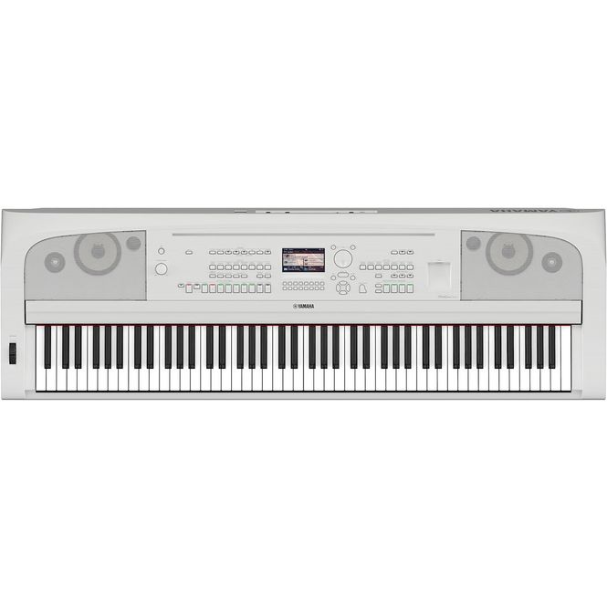 Hovedbilde Yamaha DGX-670WH digitalpiano hvit