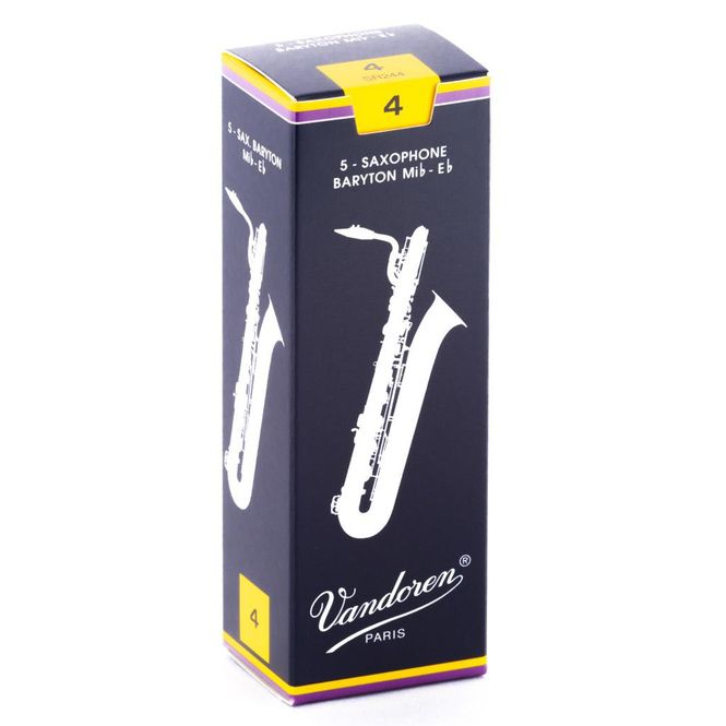 Hovedbilde Vandoren V5 Traditional fliser for barytonsaksofon 4 (SR244)