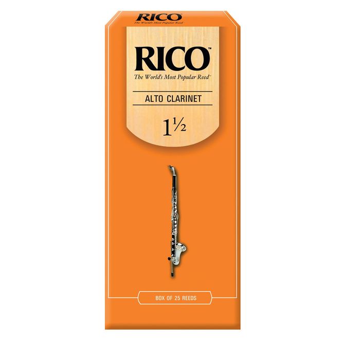 Hovedbilde Rico RDA2515 fliser for Alt-klarinett 1.5, 25 stk