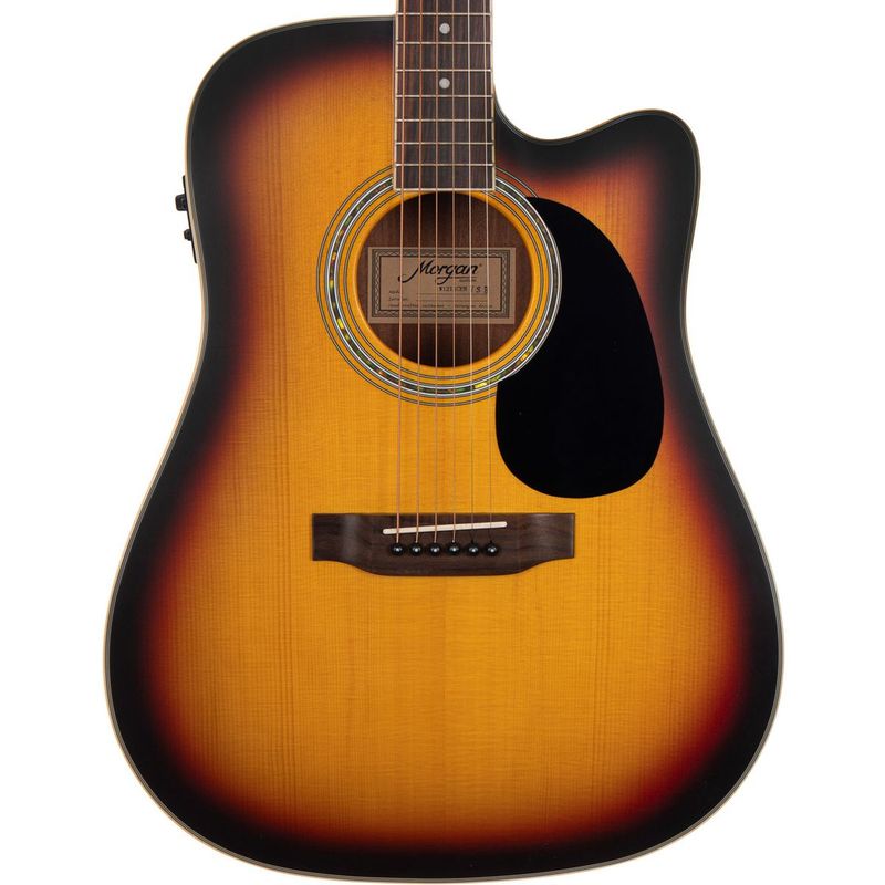 Morgan W 121 SCE VSB Westerngitar, vintage sunburst