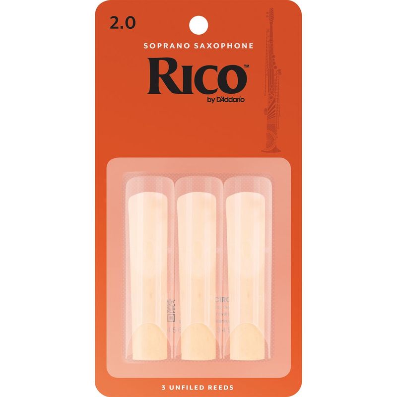 Rico RIA0320 fliser for sopran-saksofon 2, 3 stk