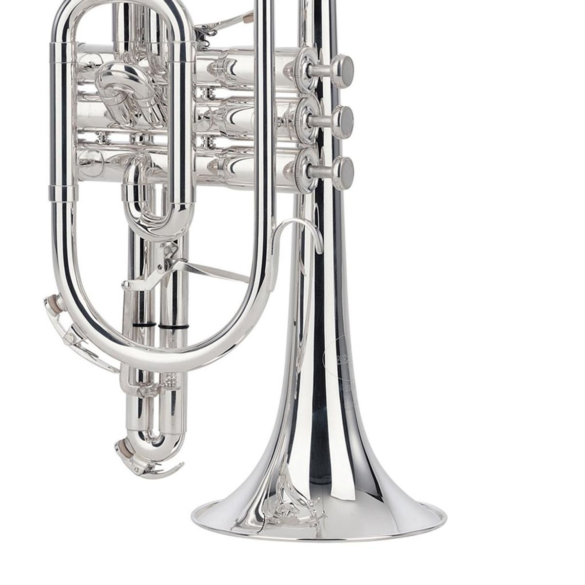 Besson BE928GT-2-0 Sovereign Bb-kornett m/trigger, forsølvet