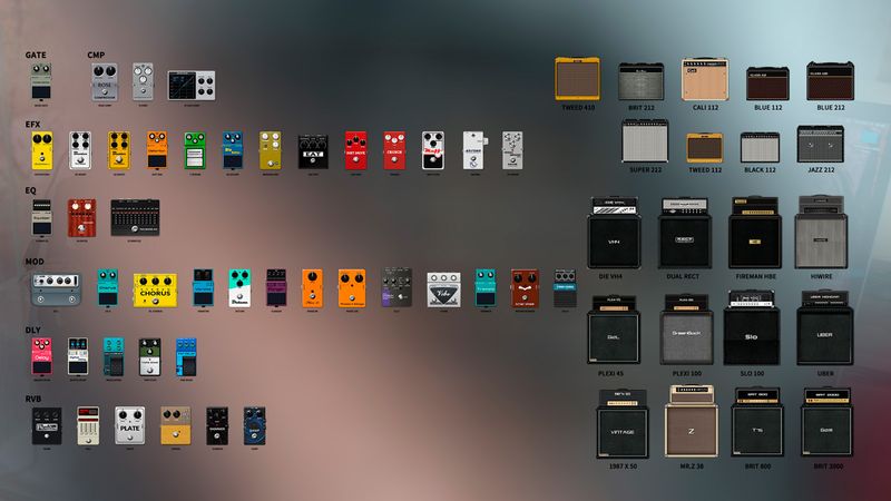 NUX MG-101 Gitar effektprosessor