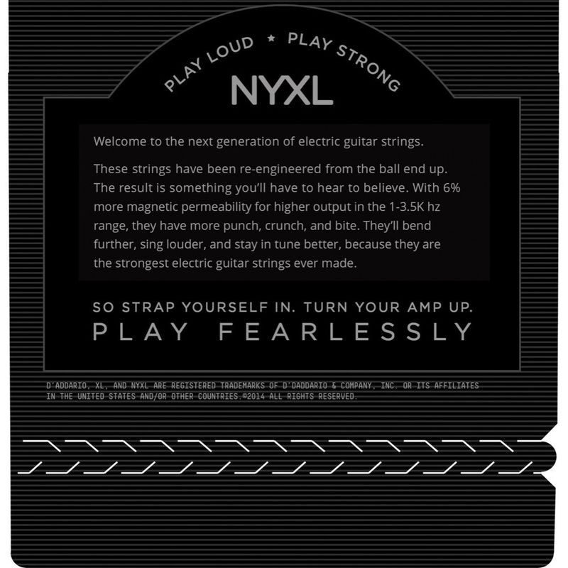 D'Addario NYXL0942 Elgitarstrenger 09-42