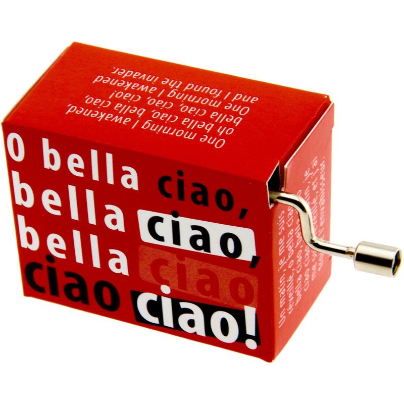 Spilledåse Bella Ciao