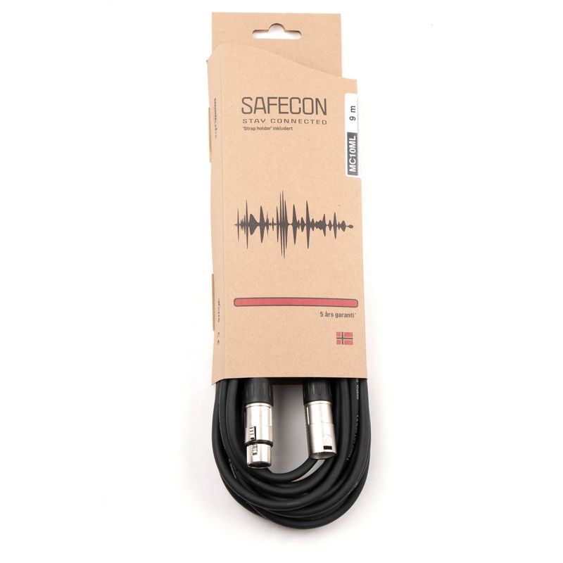 Safecon MC50 (MC10ML) Mikrofonkabel XLR 9m