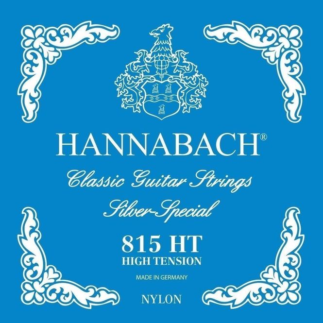 Hovedbilde Hannabach 815 HT Strengesett klassisk gitar, High Tension