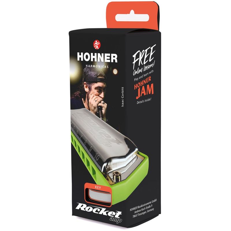 Hohner Rocket Amp C-dur Diatonisk munnspill