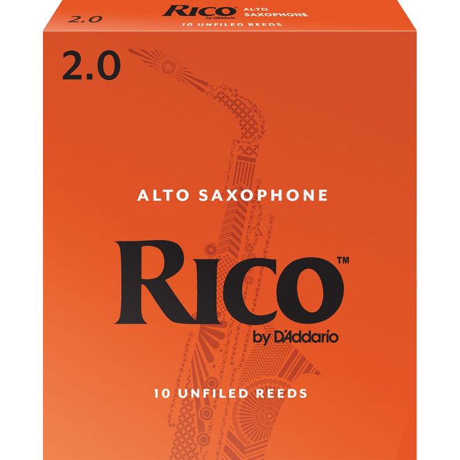 Hovedbilde Rico RJA1020 fliser for alt-saksofon 2, 10 stk