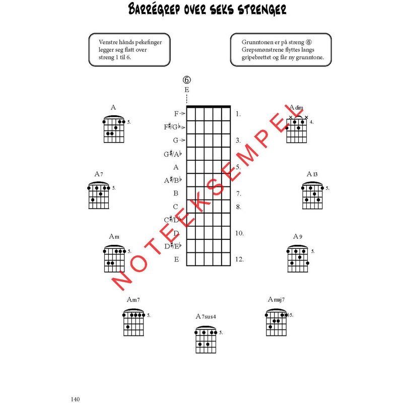 Gitar 3 - Avansert nivå