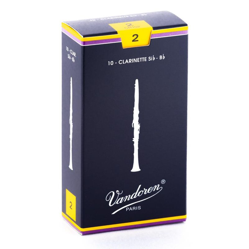 Vandoren V5 Traditional fliser til Bb-klarinett 2 (CR102)