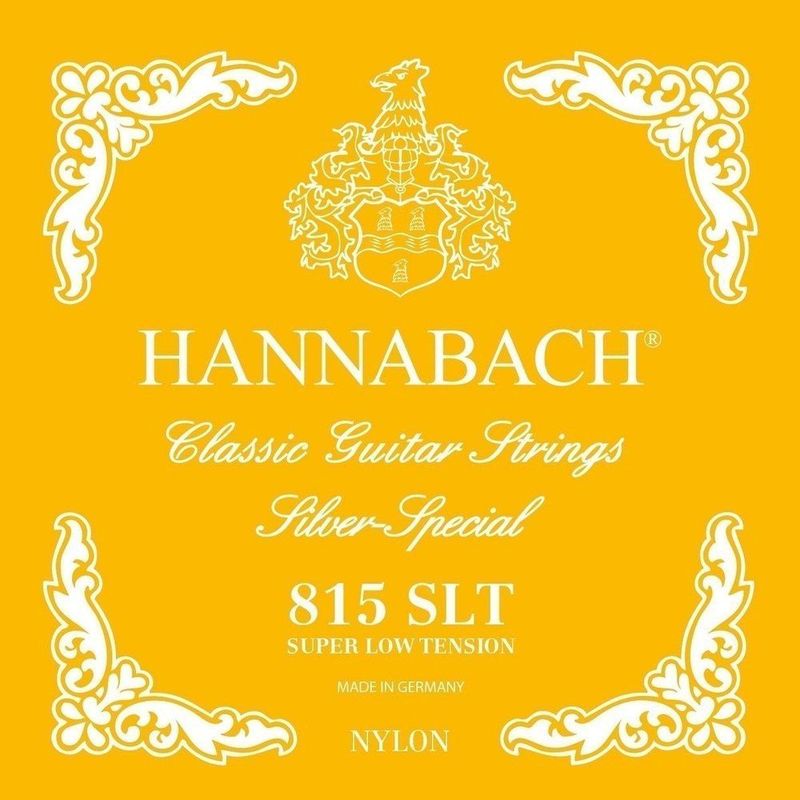 Hannabach 815 SLT Strengesett klassisk gitar, Super Low Tension