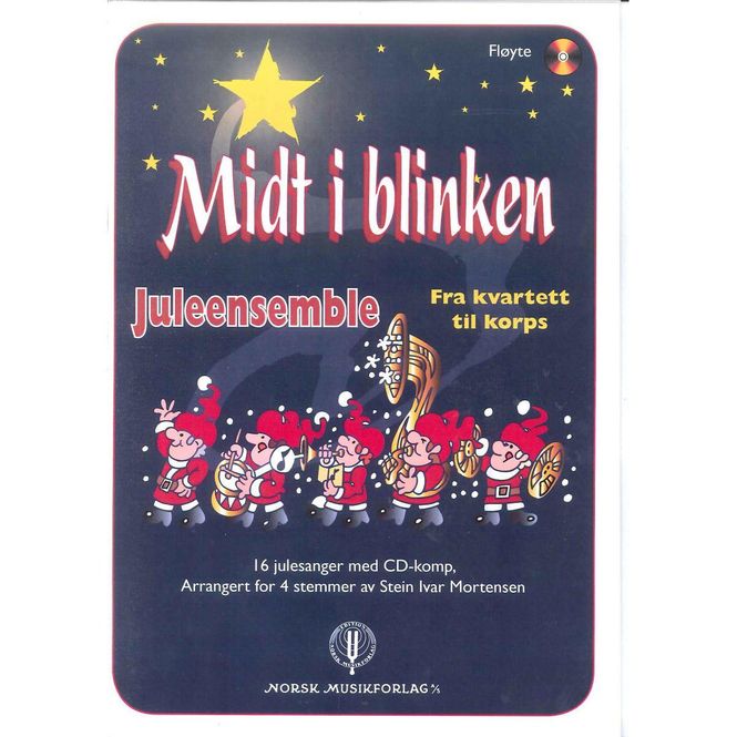 Hovedbilde Midt i blinken Juleensemble Fløyte