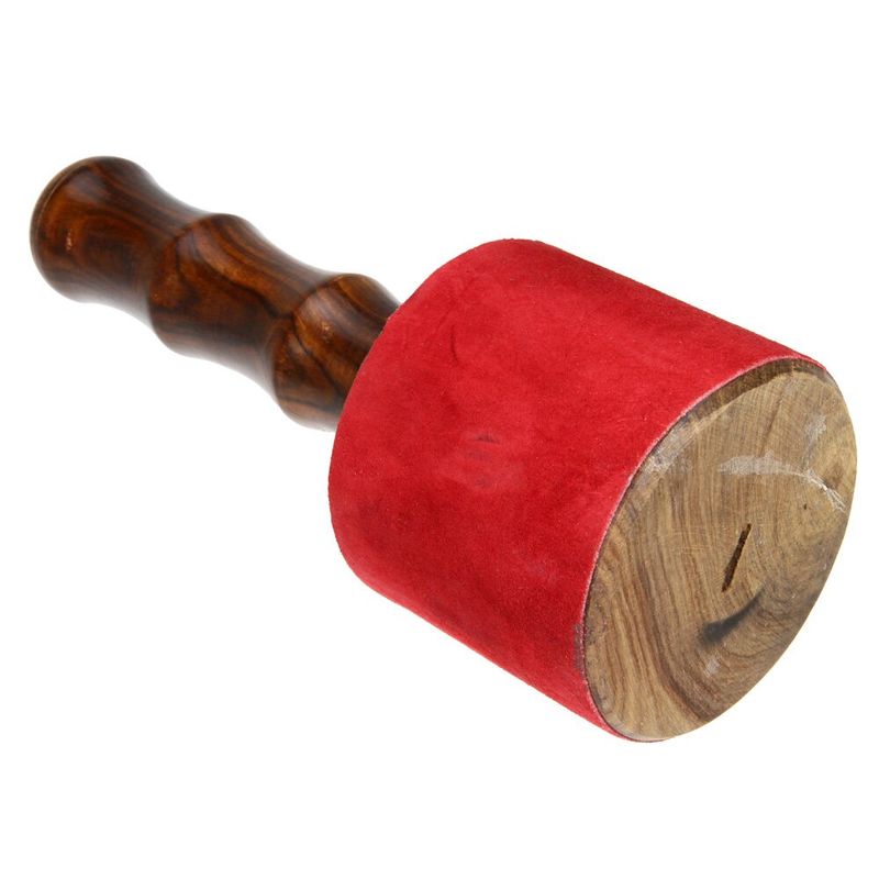 Kølle til syngeboller 24x9 cm Lær Rød, SCH-KS-7R