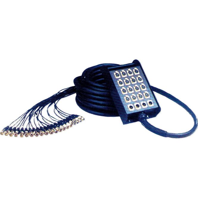 Hovedbilde Yellow Cable H104-5 Multikabel 16 XLR + 4 XLR, 5m