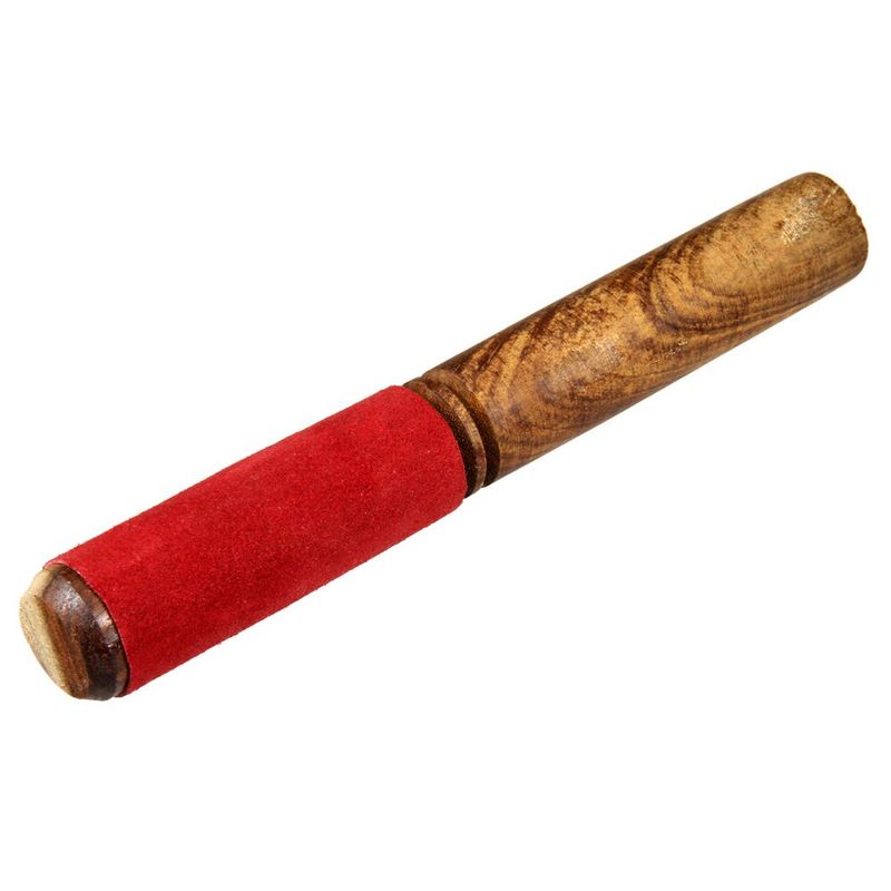 Kølle til syngeboller 19x3 cm Lær Rød, SCH-KS-2R