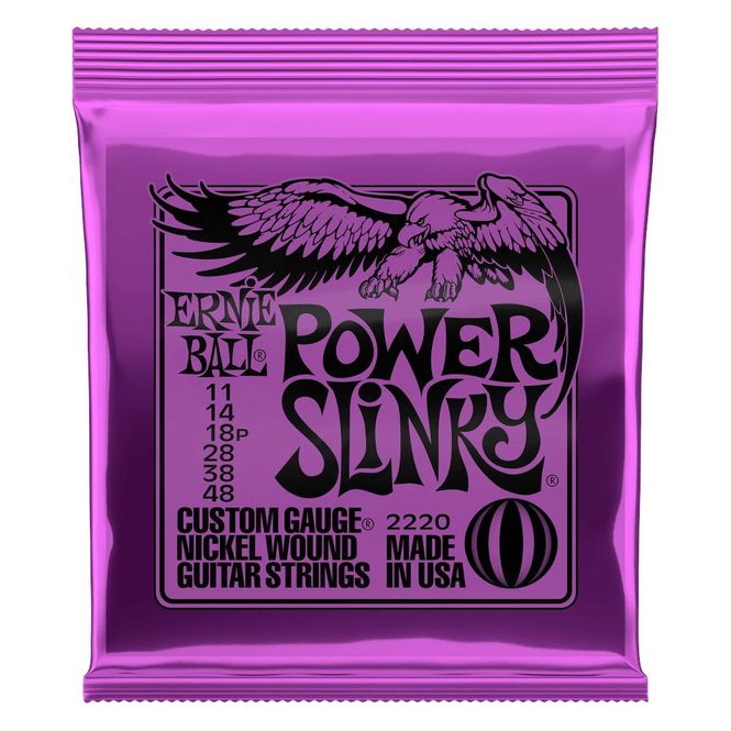 Hovedbilde Ernie Ball 2220 Power Slinky 11-48 Elgitarstrenger