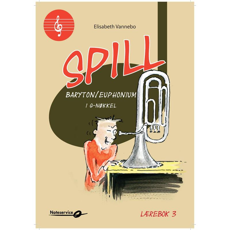 Spill Baryton/Euphonium i G-nøkkel Lærebok 3