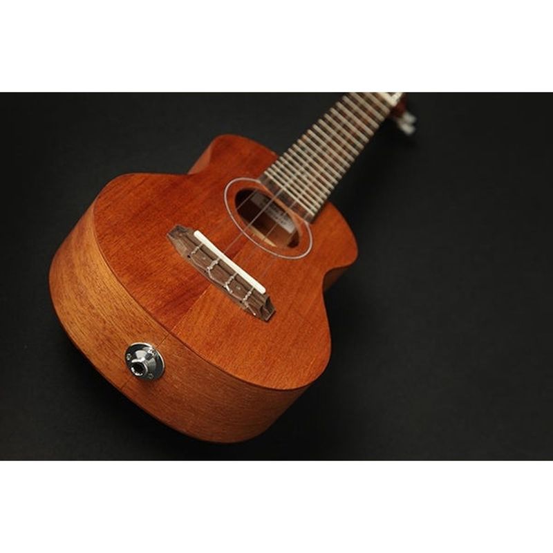 Takamine EGU-S1 Sopran-ukulele, Mahogni, med mikrofon