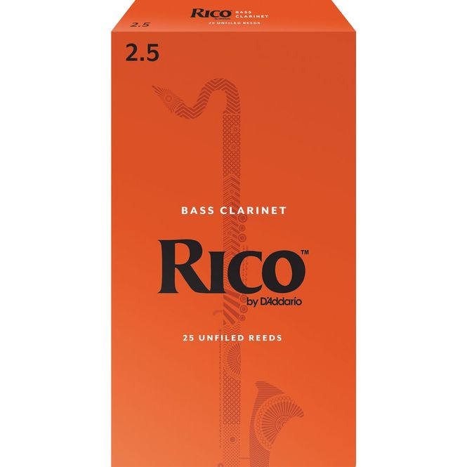 Hovedbilde Rico REA2525 fliser for Bass-klarinett 2.5, 25 stk