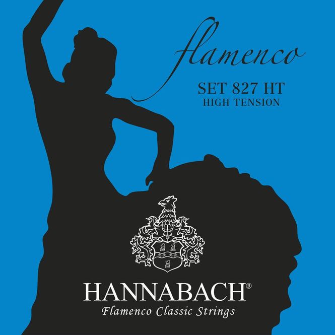 Hovedbilde Hannabach 827 HT Flamenco Strengesett klassisk gitar, High Tension