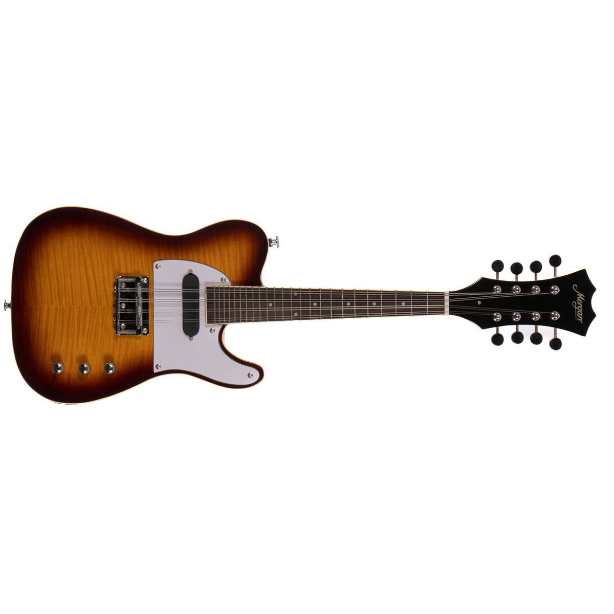 Morgan ME 12 VS - Elektrisk mandolin i Telecaster-stil, Vintage Sunburst