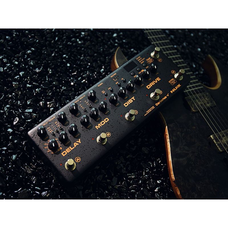 NUX Cerberus MultiFX (NME-3) multi-effekt/-kontroller for gitar