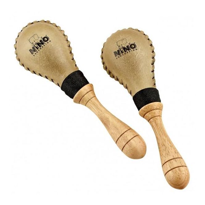 Hovedbilde Meinl NINO10 Maracas av lær, 2 stk
