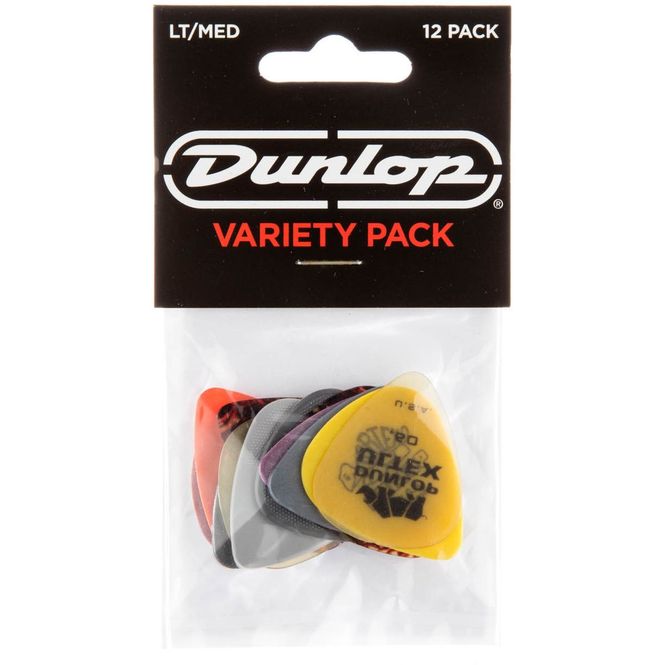 Hovedbilde Dunlop PVP-101 Variety Pack, 12 stk plekter Light-Medium