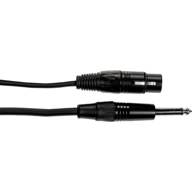 Hovedbilde Yellow Cable M10J - Jack hann til XLR hunn mikrofonkabel, 10m