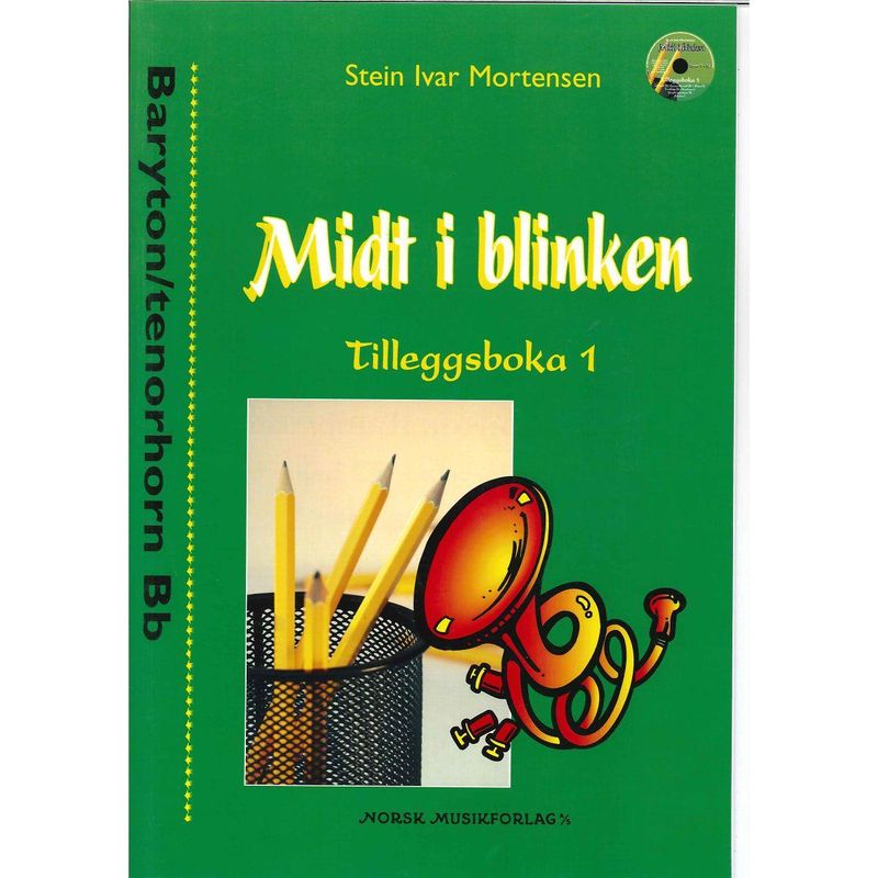 Midt i blinken Tilleggsboka 1 Baryton/tenorhorn Bb (G-nøkkel)
