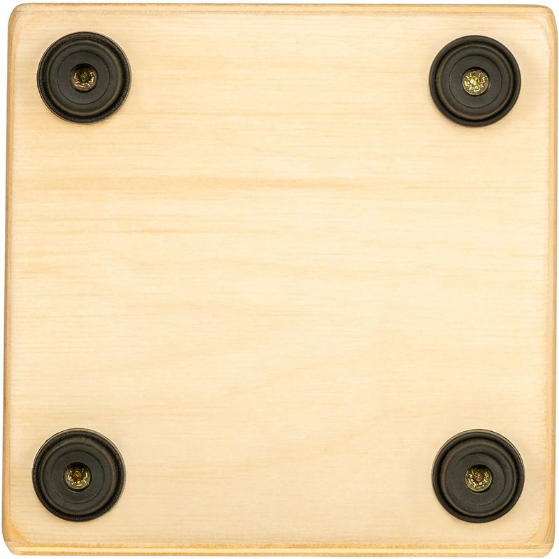 Meinl Percussion MC1HA Mini Cajon, Dark Heart Ash front