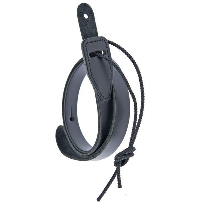 Hovedbilde D'Addario 75M00 Mandolinreim i svart lær, 13 mm
