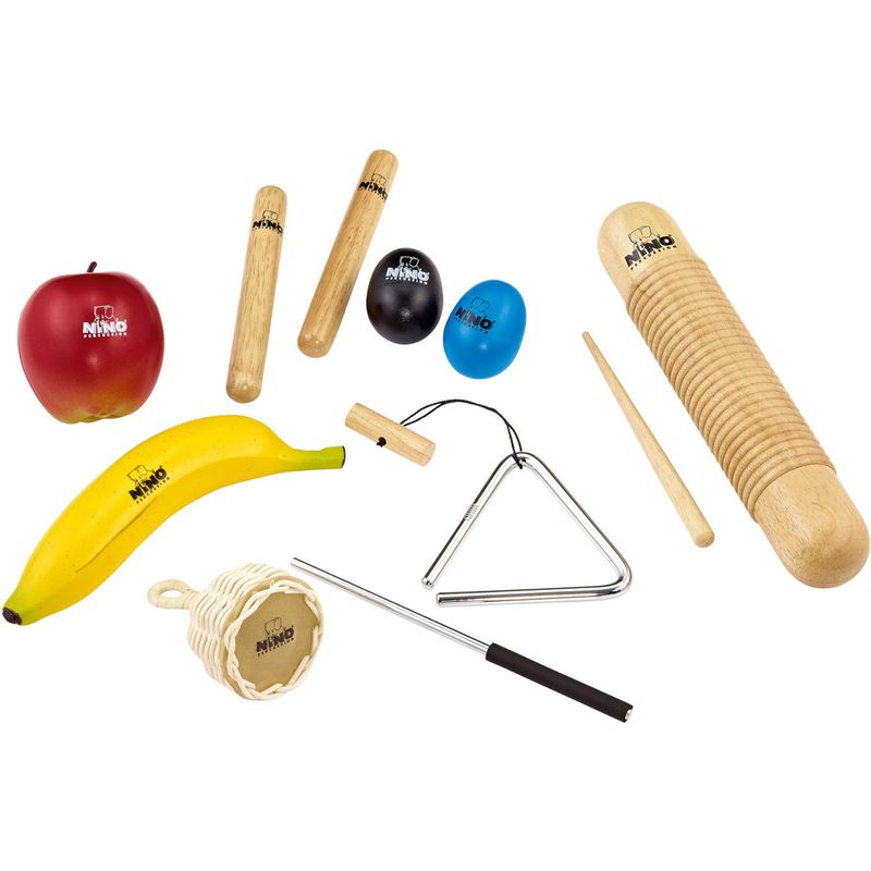 Meinl NINOSET4 rytmesett, 8 deler