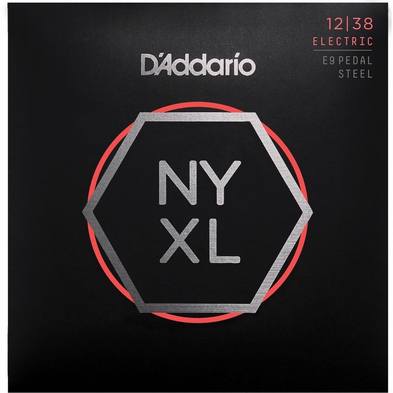 D'addario NYXL1238PS Pedal Steel-strenger E9, 12-38